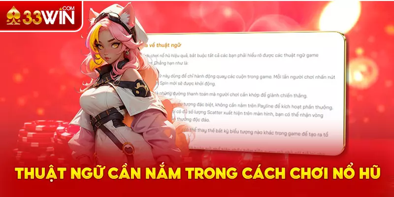 Thuật ngữ cần nắm khi học cách chơi nổ hũ
